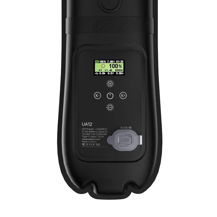 Ulanzi UA12 / UA20 Portable LED Tube Light with Air Ventilation Design