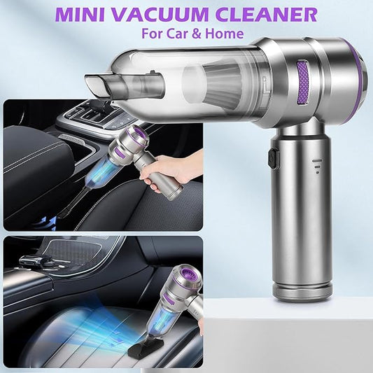 4-in-1 Compact Wireless Car Vacuum and Air Blower