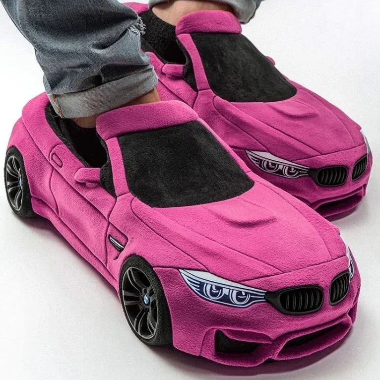 BMW M4 Edition Plush Slippers