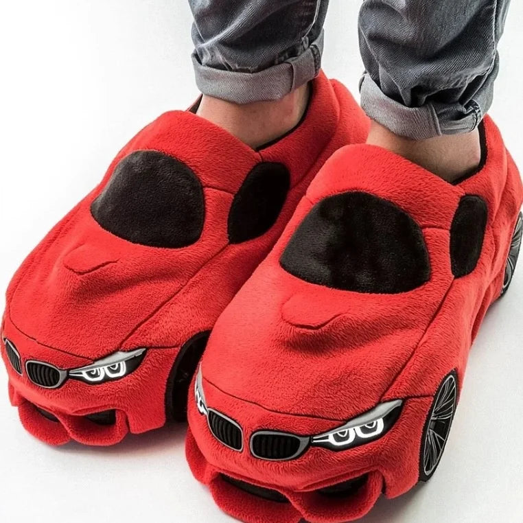 BMW M4 Edition Plush Slippers