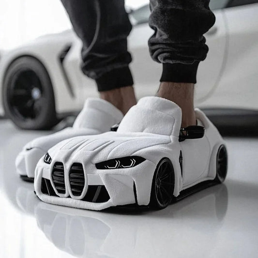 BMW M4 Edition Plush Slippers