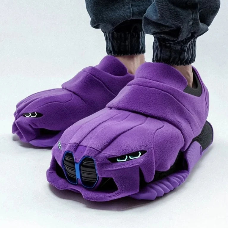 BMW M4 Edition Plush Slippers