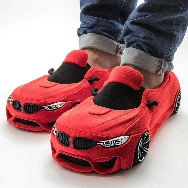 BMW M4 Edition Plush Slippers