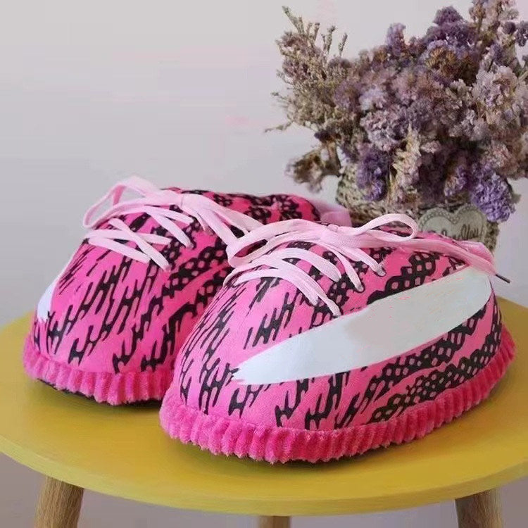 Yeezy 1 Inspired Plush Slippers