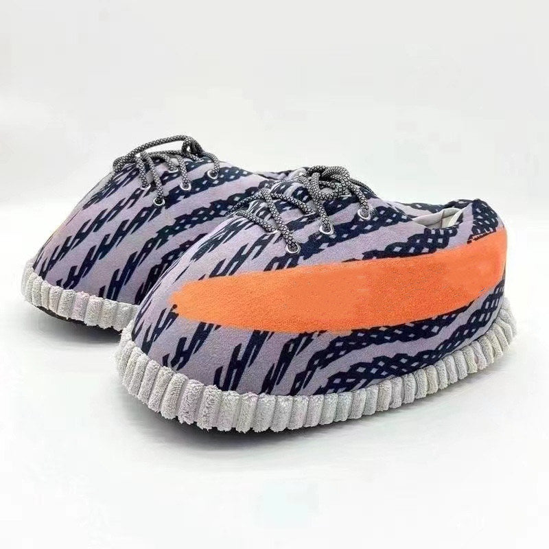 Yeezy 1 Inspired Plush Slippers