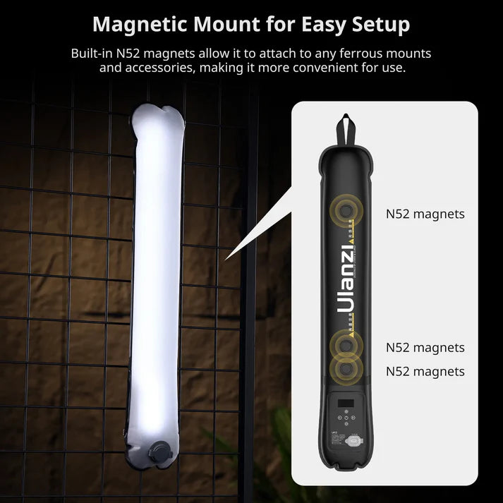 Ulanzi UA12 / UA20 Portable LED Tube Light with Air Ventilation Design