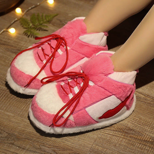 Jordan 2 Inspired Plush Slippers